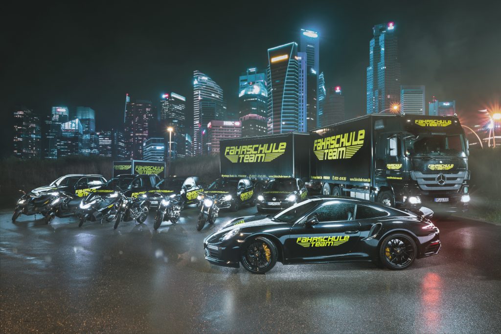 Fahrschule Team wendeplatte