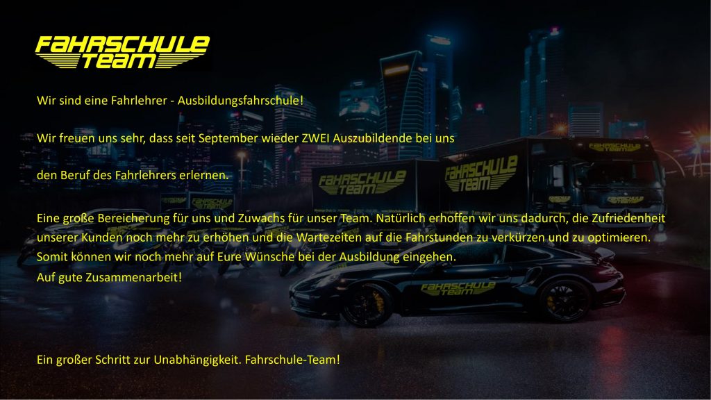 Fahrschule post