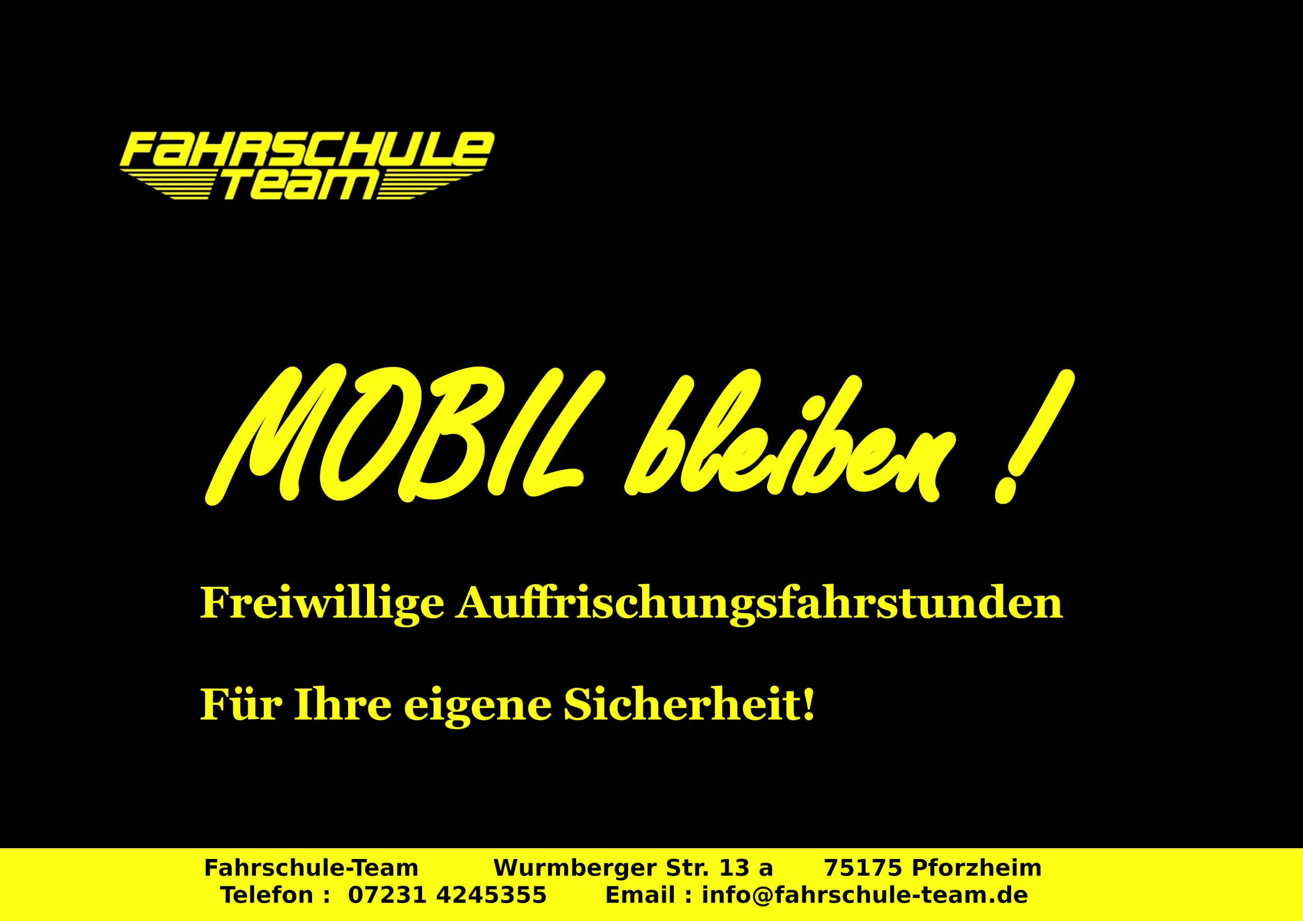 Mobil bleiben