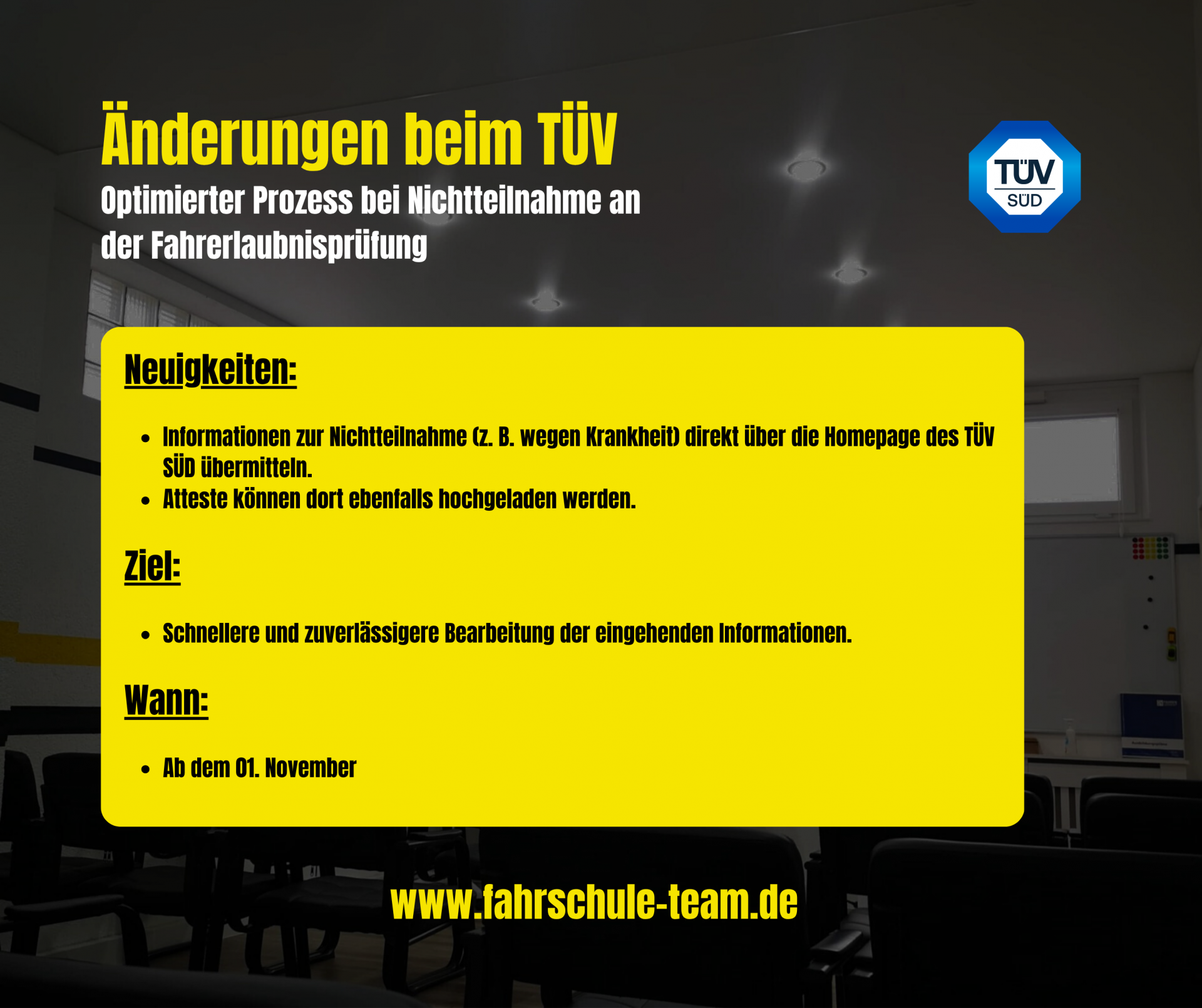 Änderungen beim tÜv (facebook post)