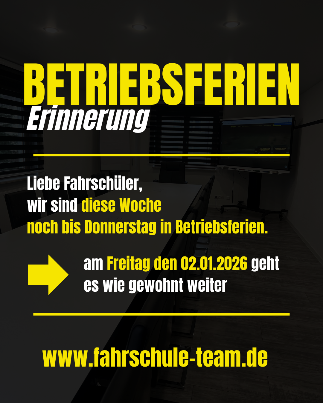 Ein großer Schritt zur Unabhängigkeit. Fahrschule Team!