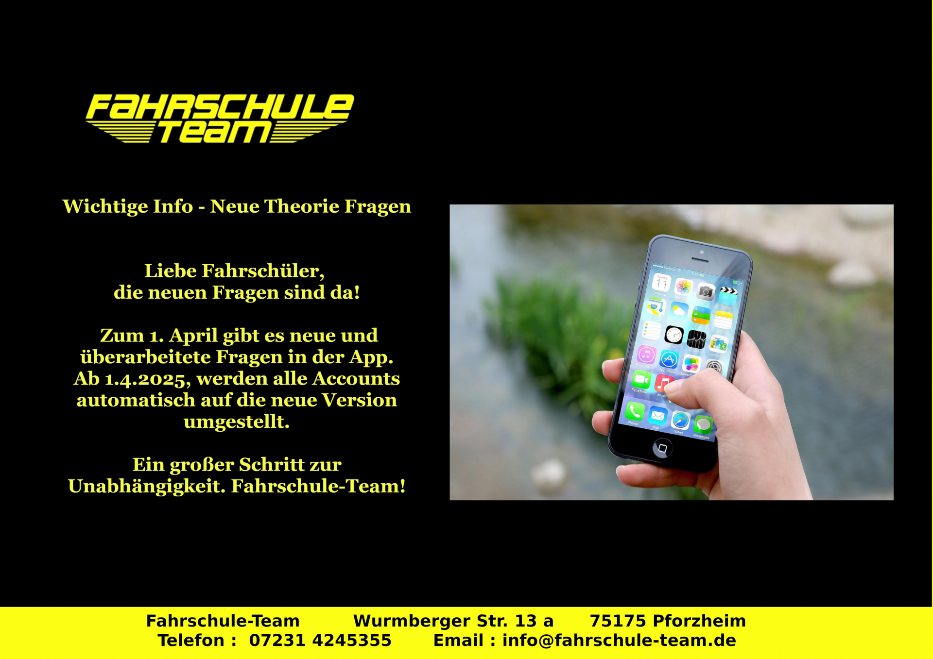 Neue Fragen