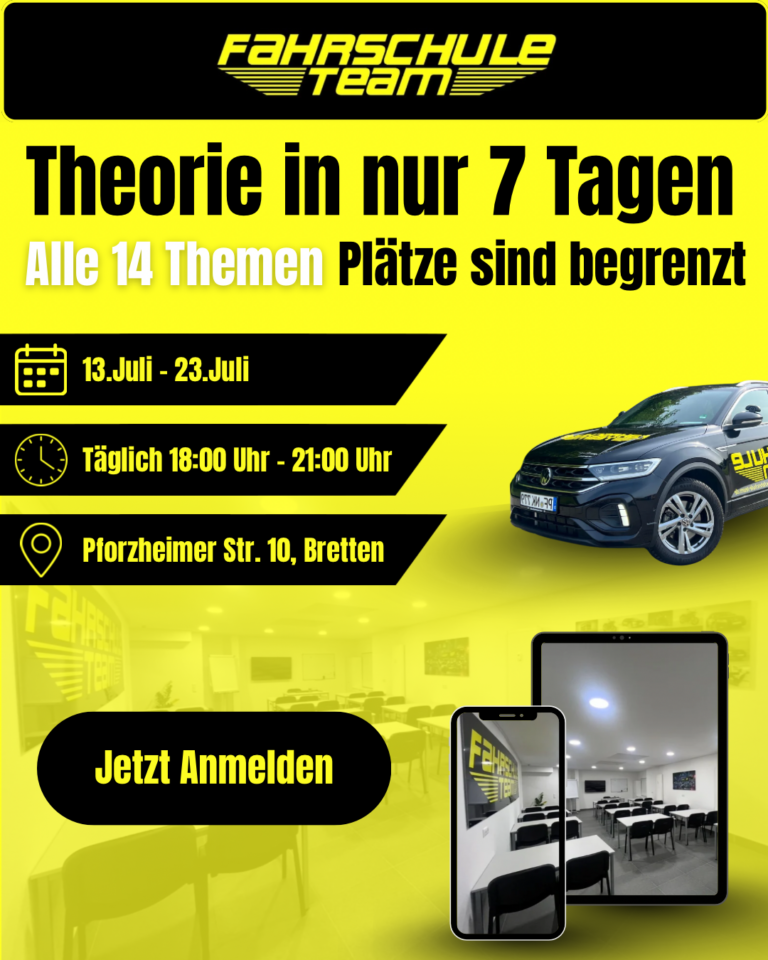 Theorie in nur 7 Tagen