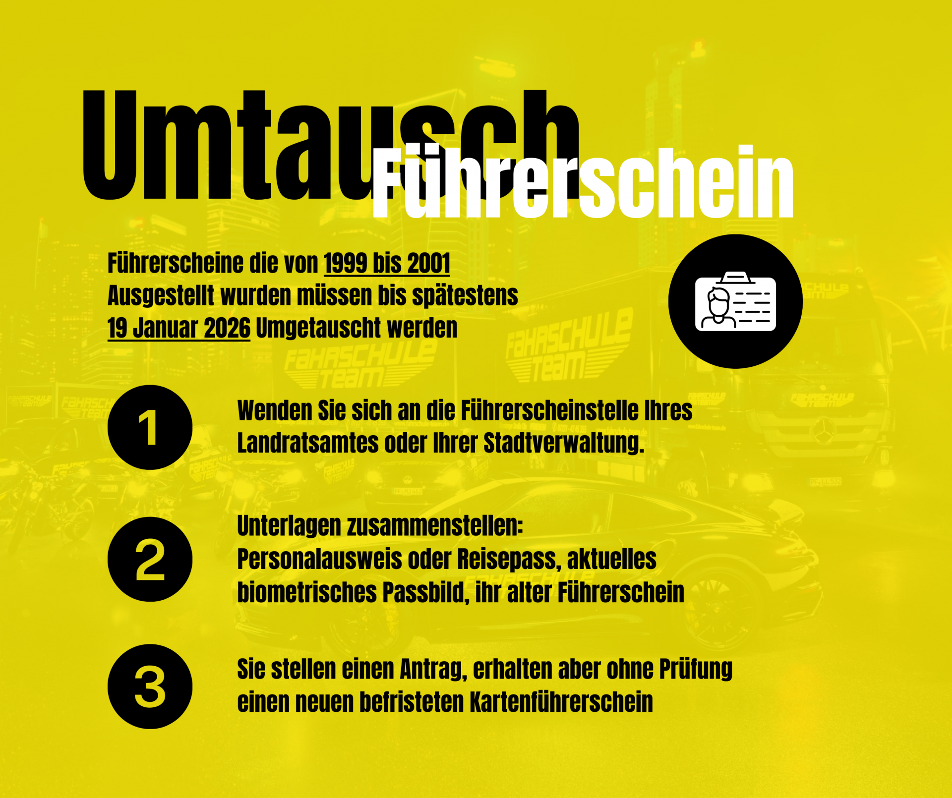 Umtausch (Facebook Post)