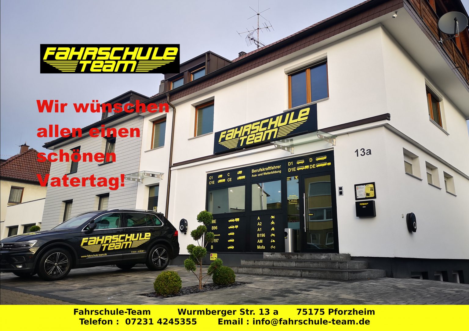Fahrschule Das Team I Essen Frohnhausen Donnerstag ist Vatertag! - Fahrschule-Team